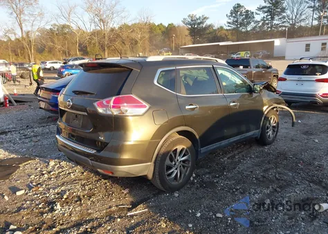 2015 Nissan Rogue Sl z USA, uszkodzony, nr VIN 5N1AT2MT6FC874478